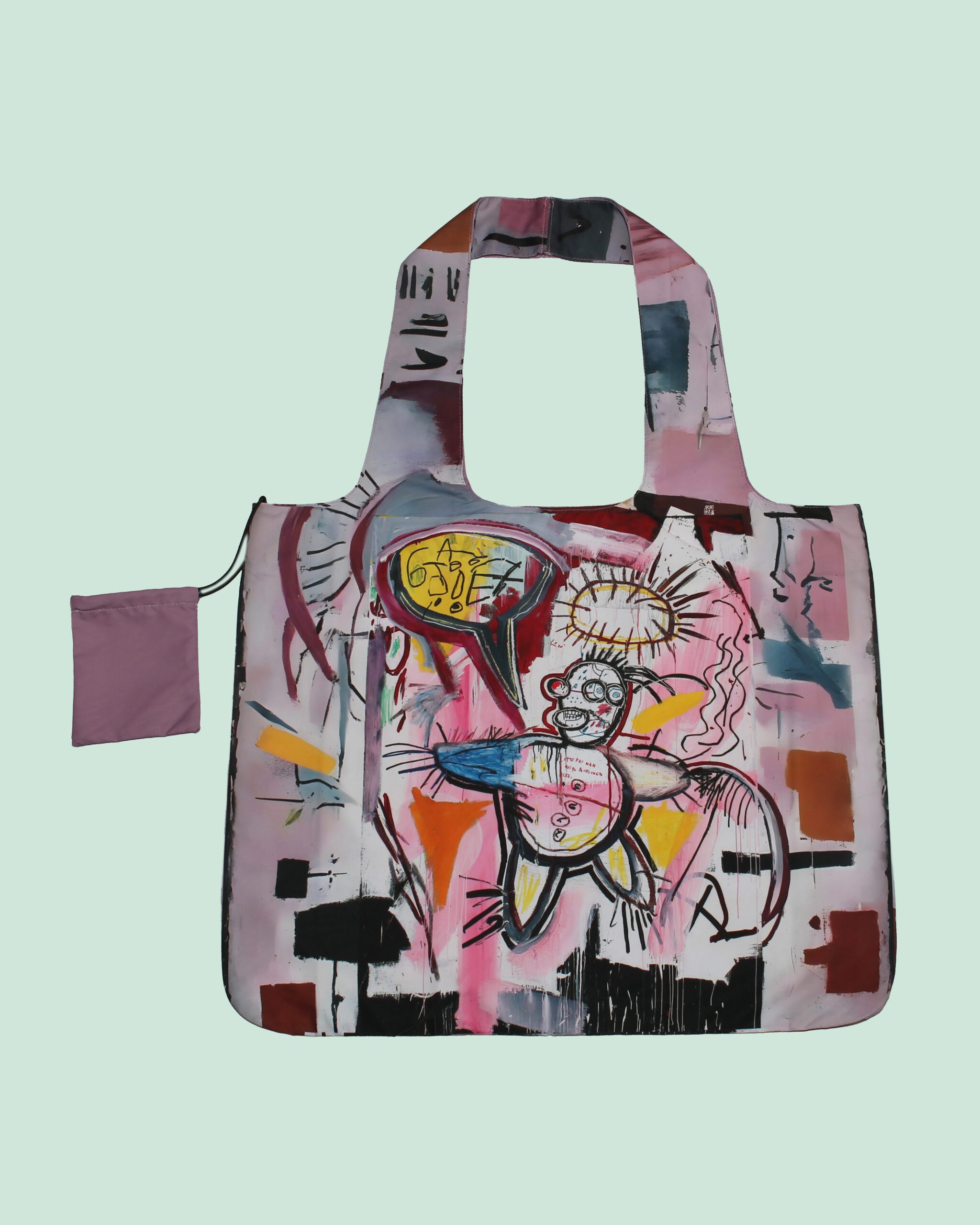 Tote Bag. Basquiat Doonut_1