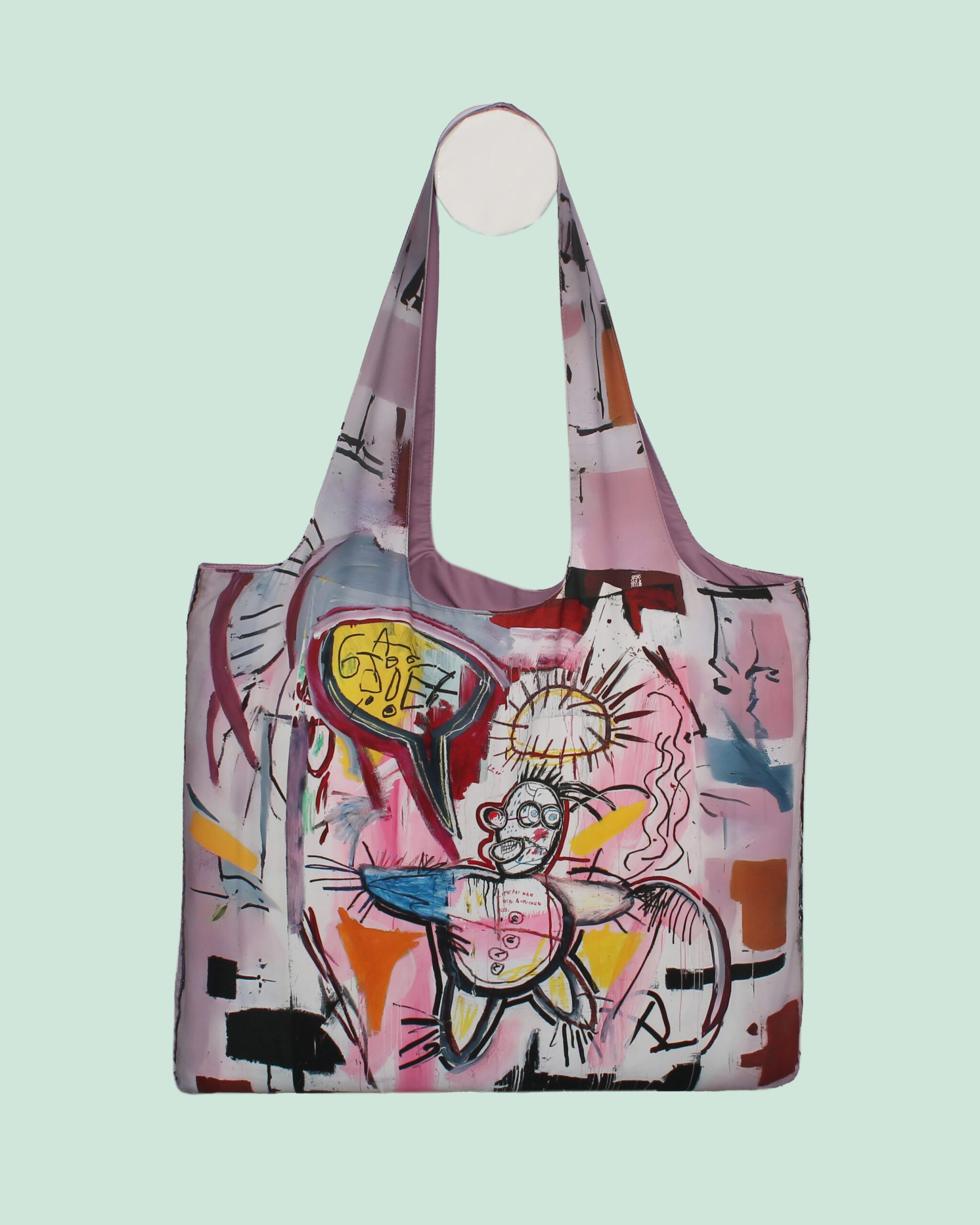 Tote Bag. Basquiat Doonut_1