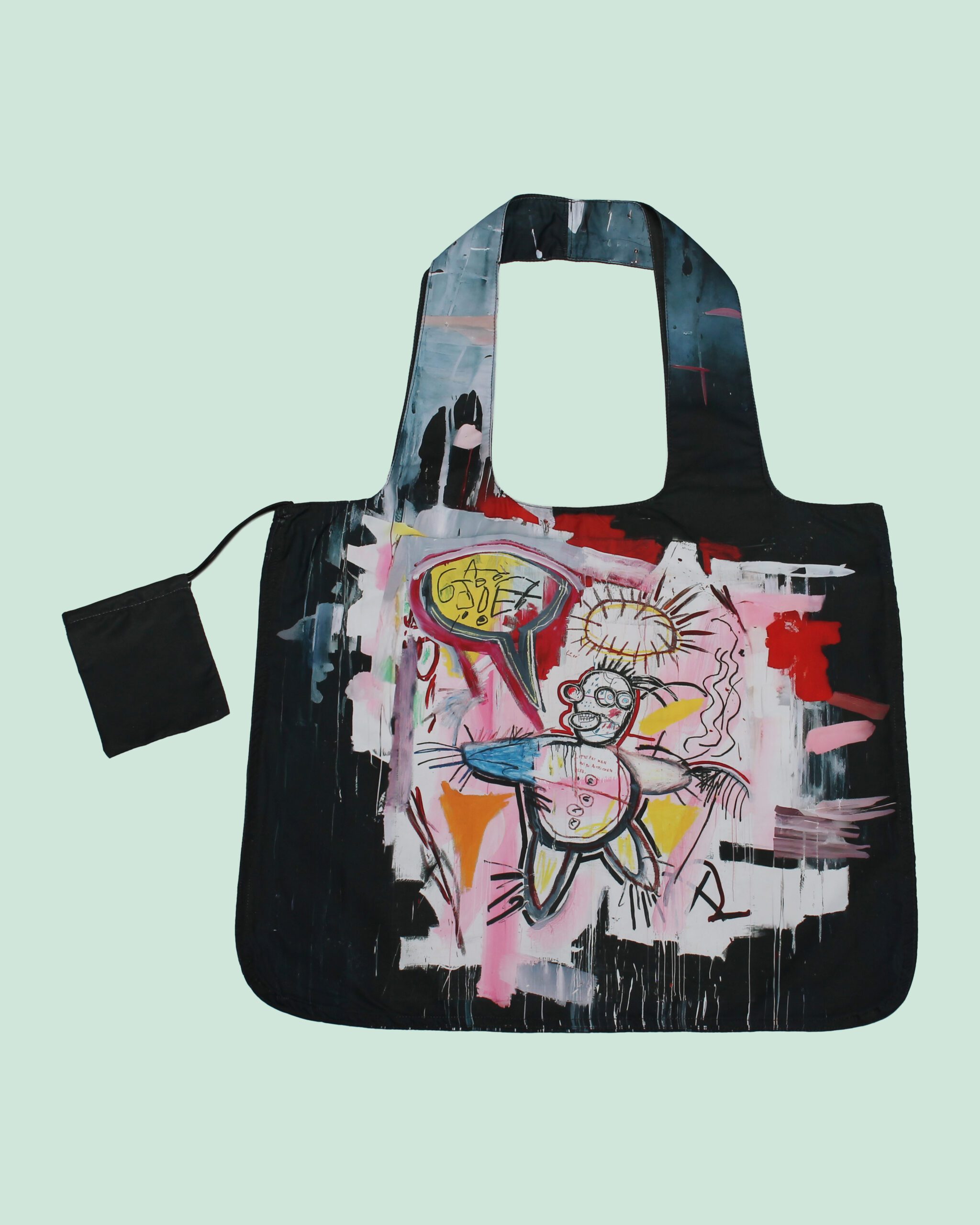 Tote Bag. Basquiat Doonut_4
