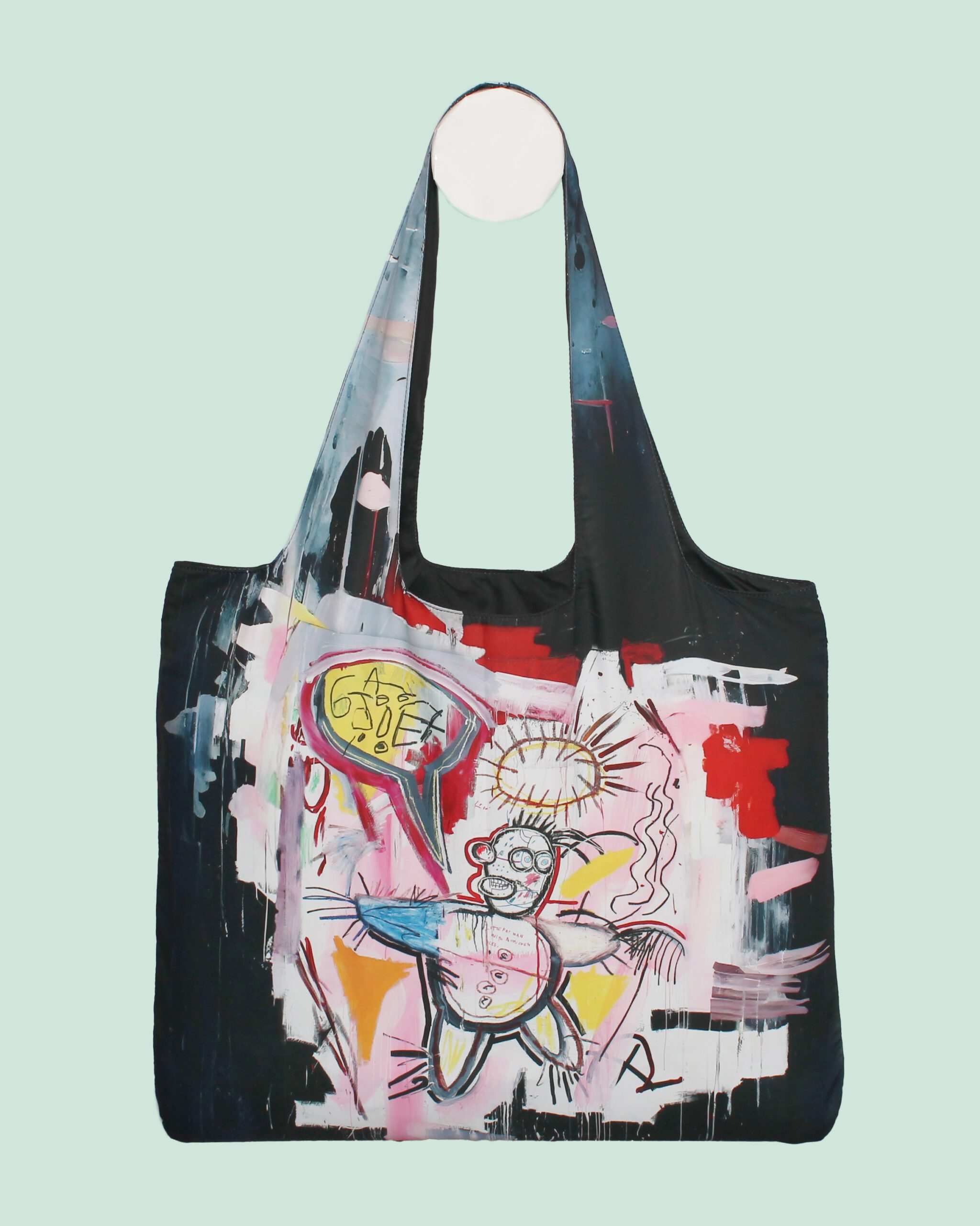 Tote Bag. Basquiat Doonut_4
