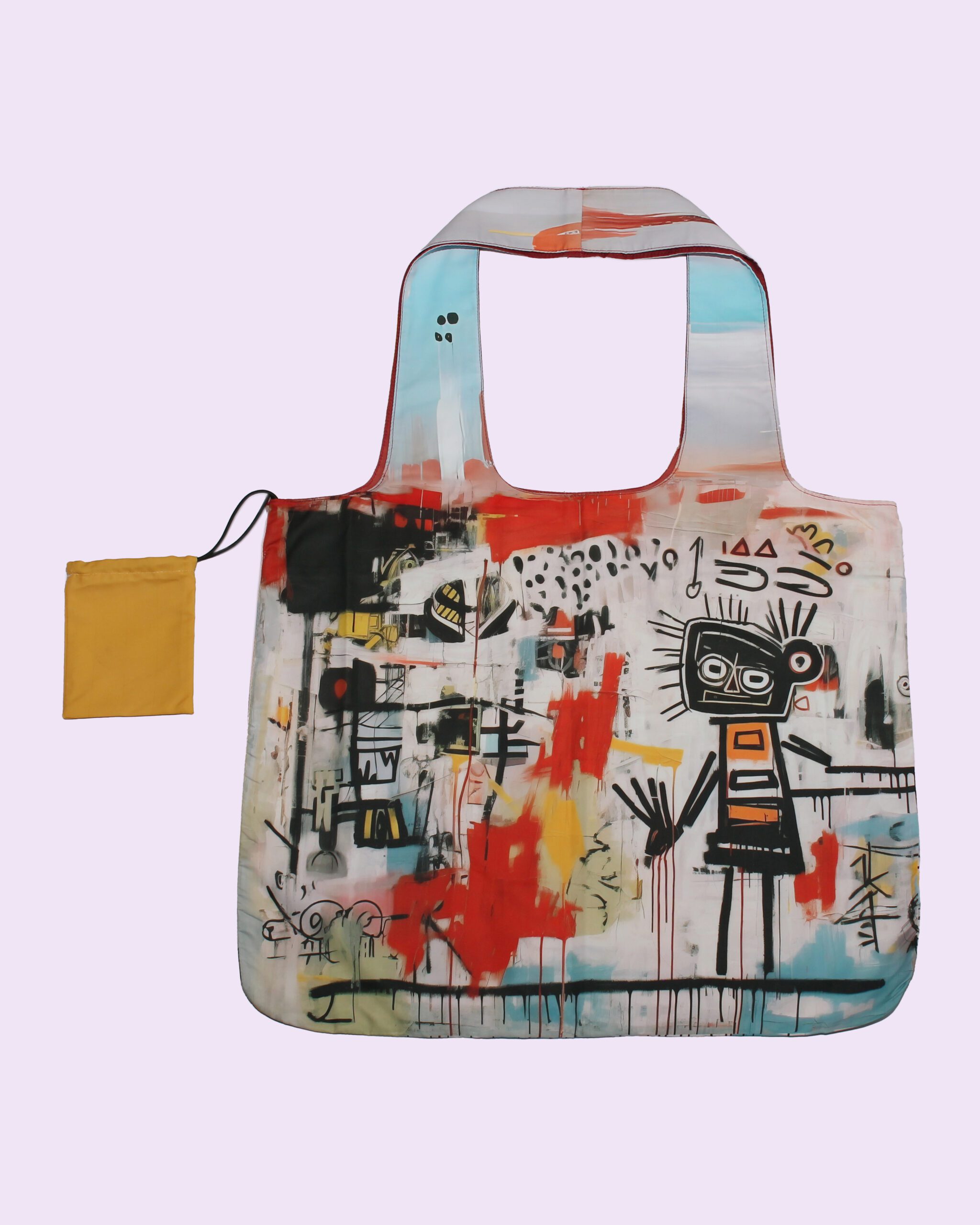 Tote Bag. Basquiat Insp
