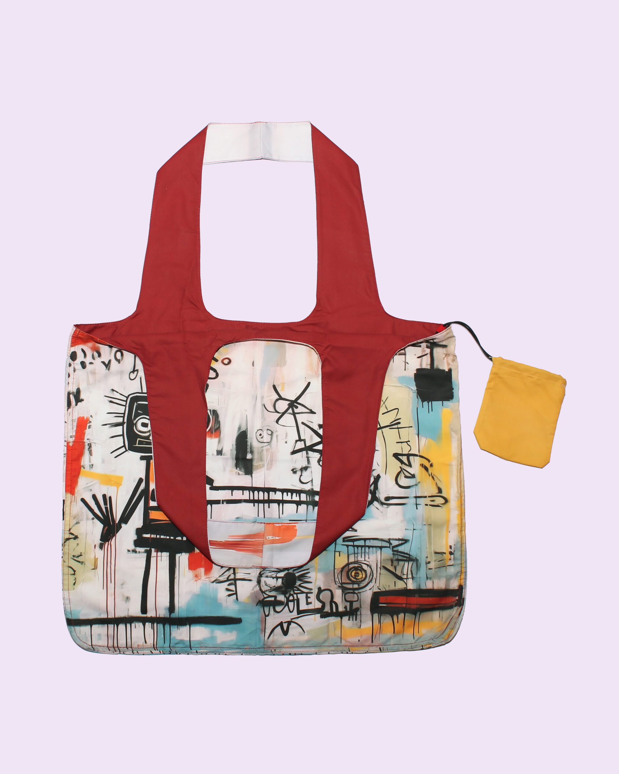 Tote Bag. Basquiat Insp