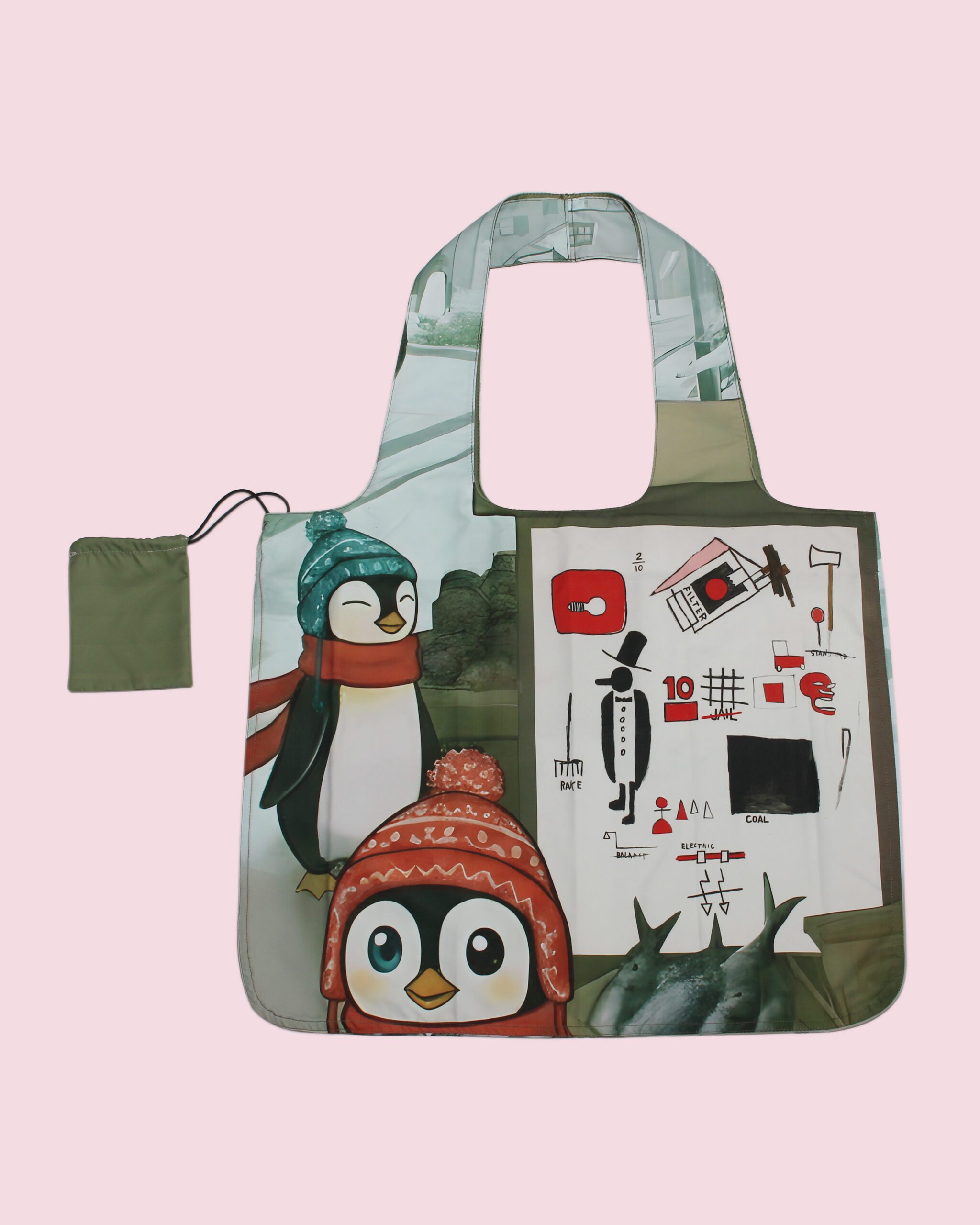 Tote Bag. Basquiat Peng_1