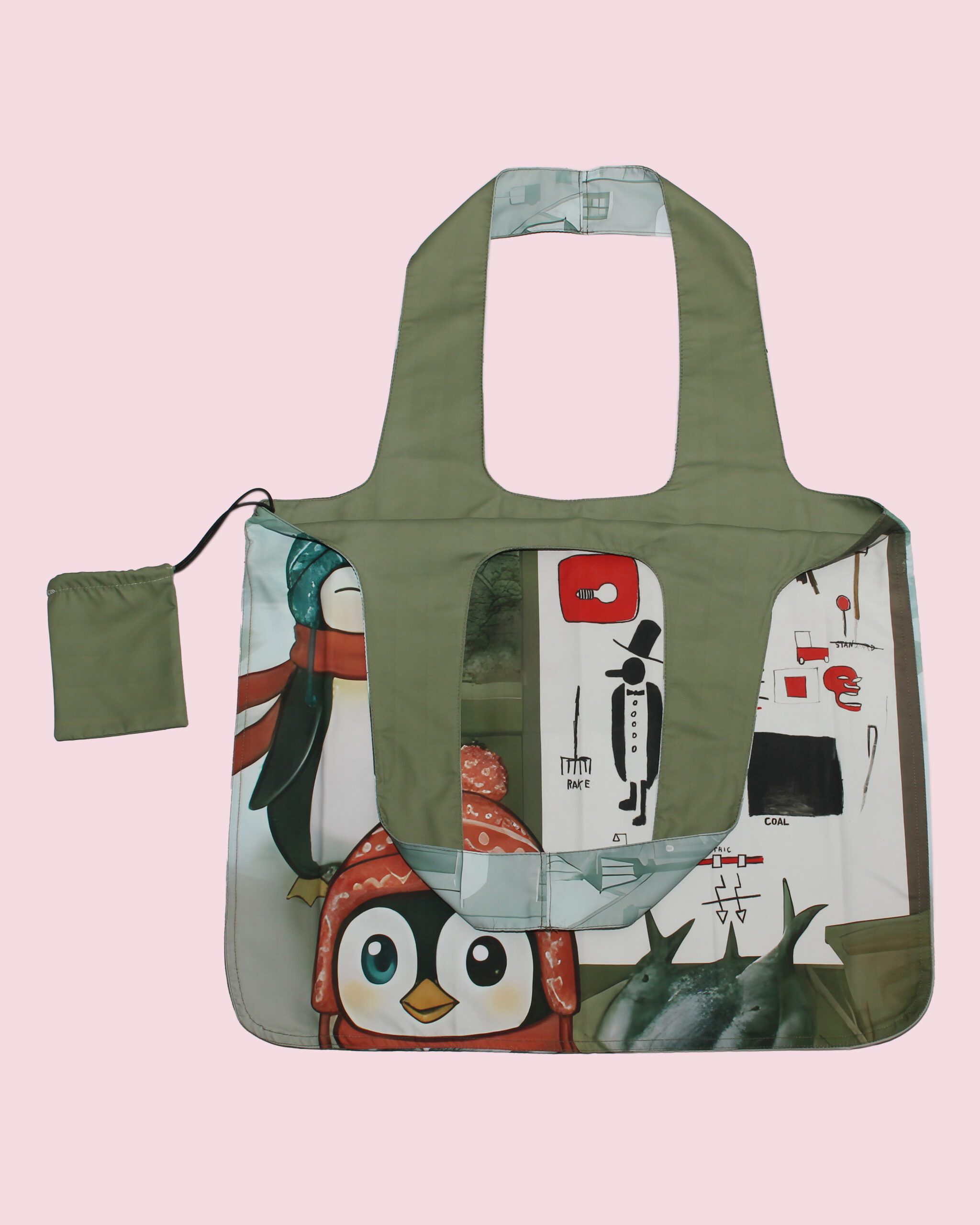 Tote Bag. Basquiat Peng_1