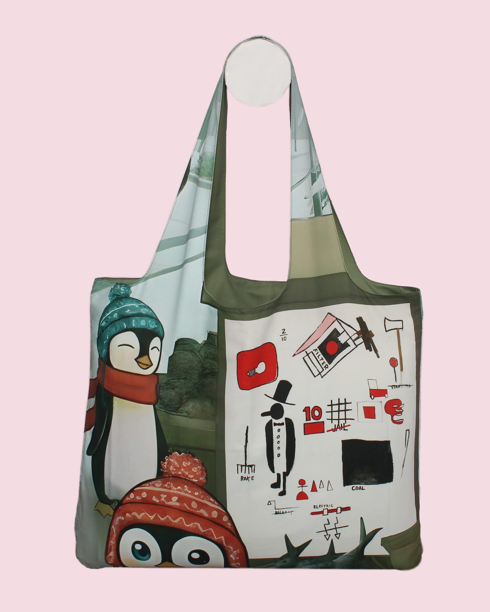 Tote Bag. Basquiat Peng_1