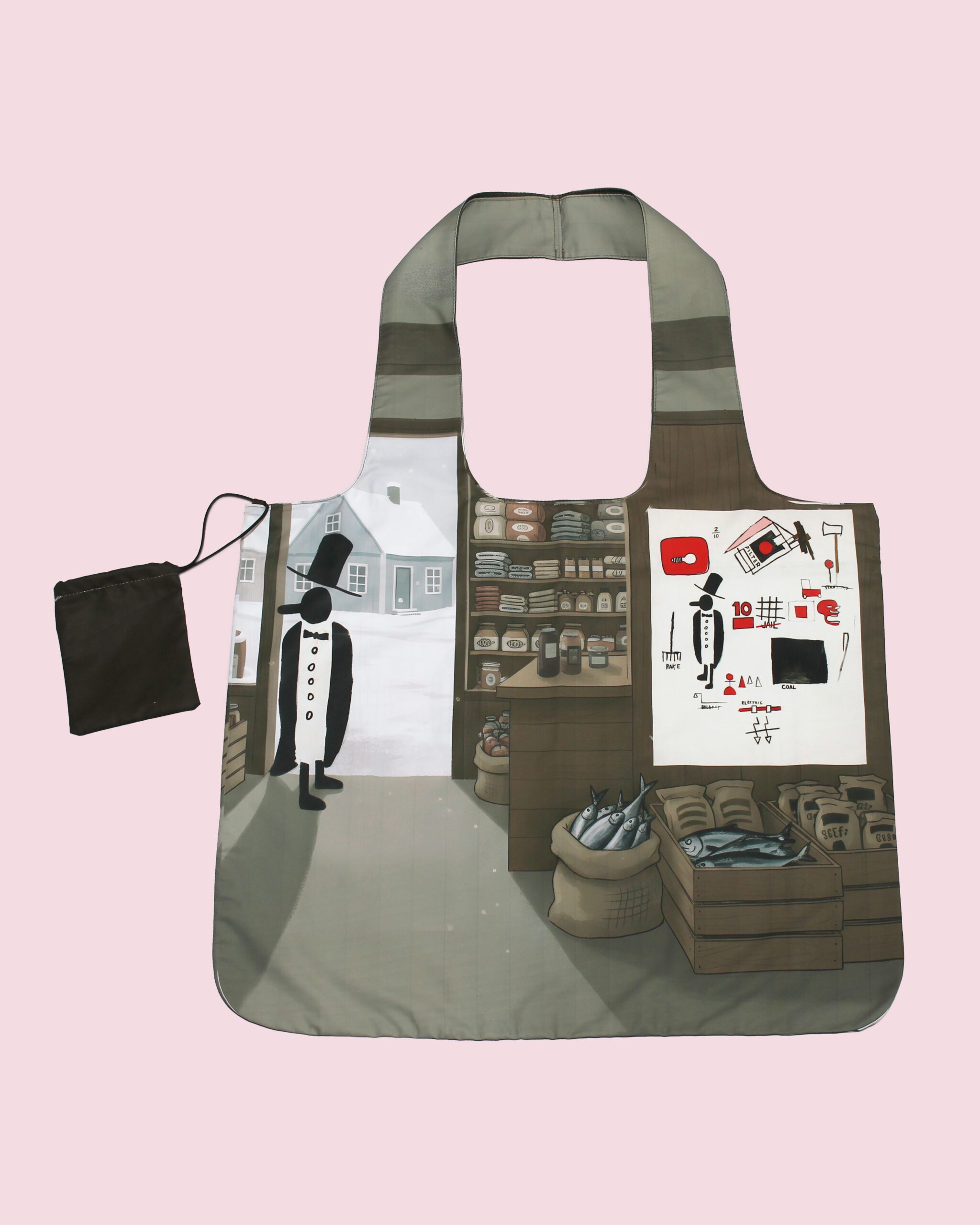 Tote Bag. Basquiat Peng_2