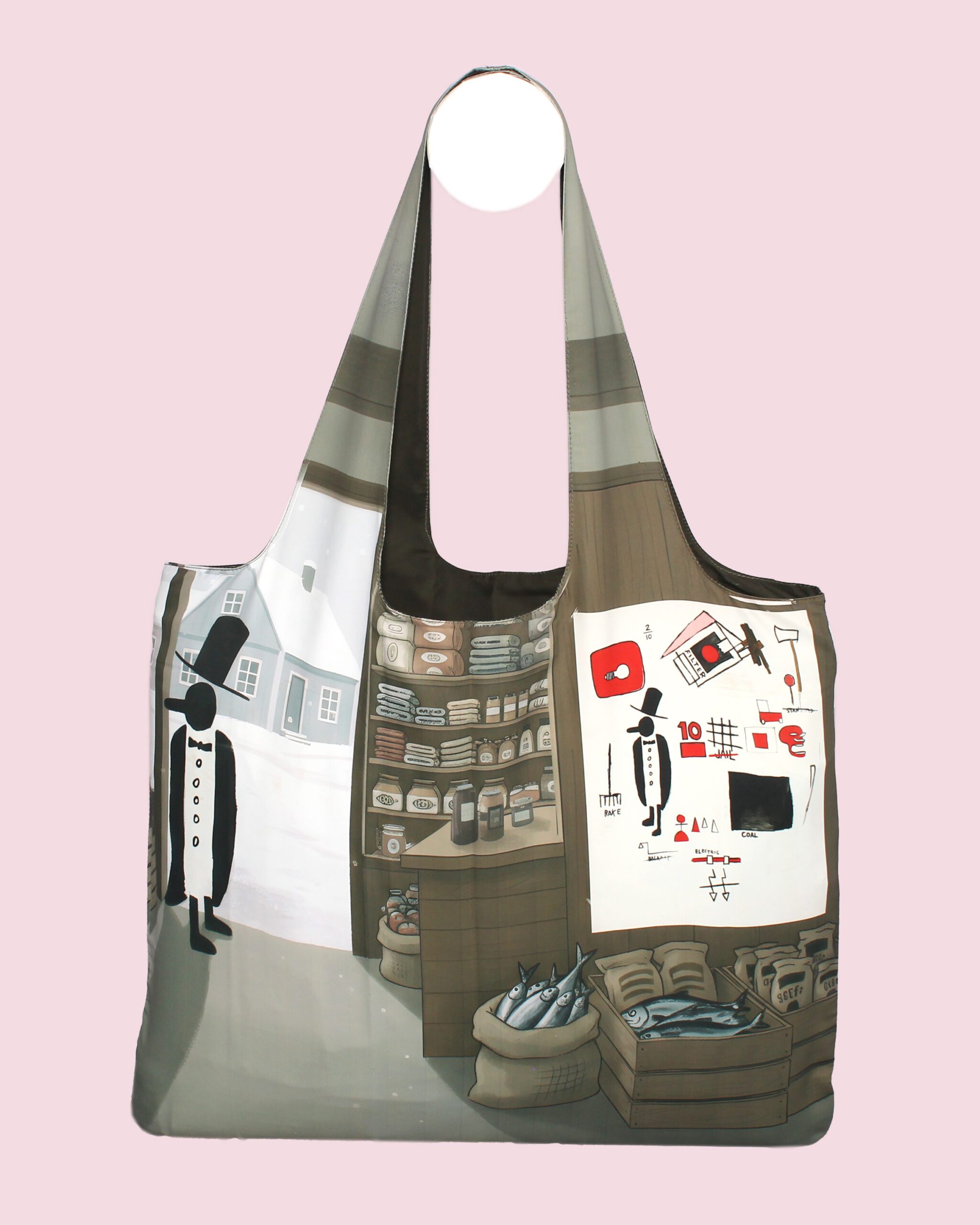 Tote Bag. Basquiat Peng_2