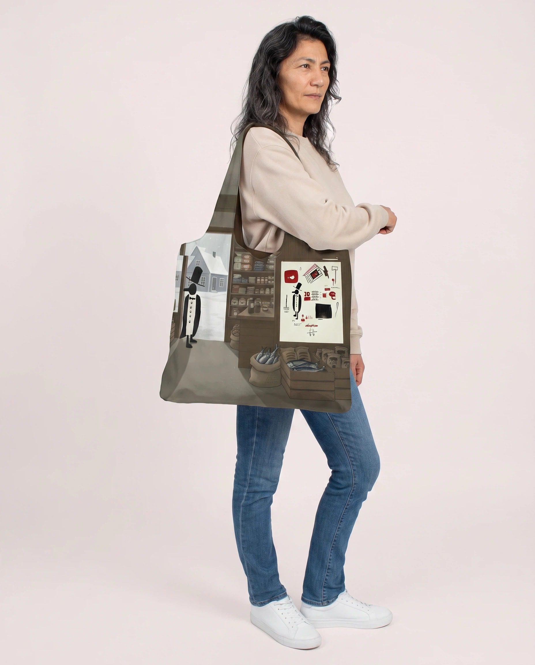 Tote Bag. Basquiat Peng_2